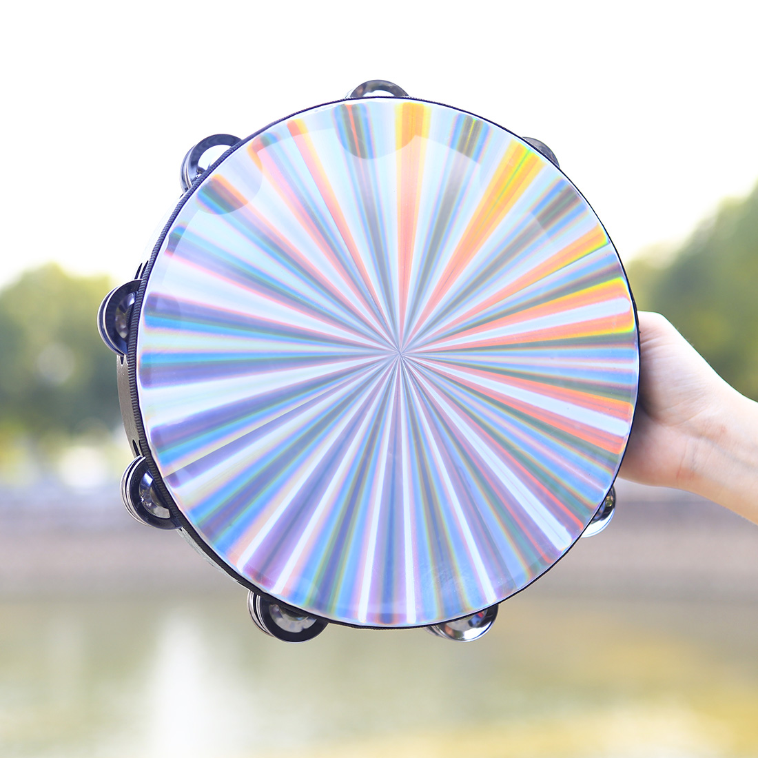 10 Inch Tambourine Hand Crank  - огляд і ціна Musical Instrument Harmonium