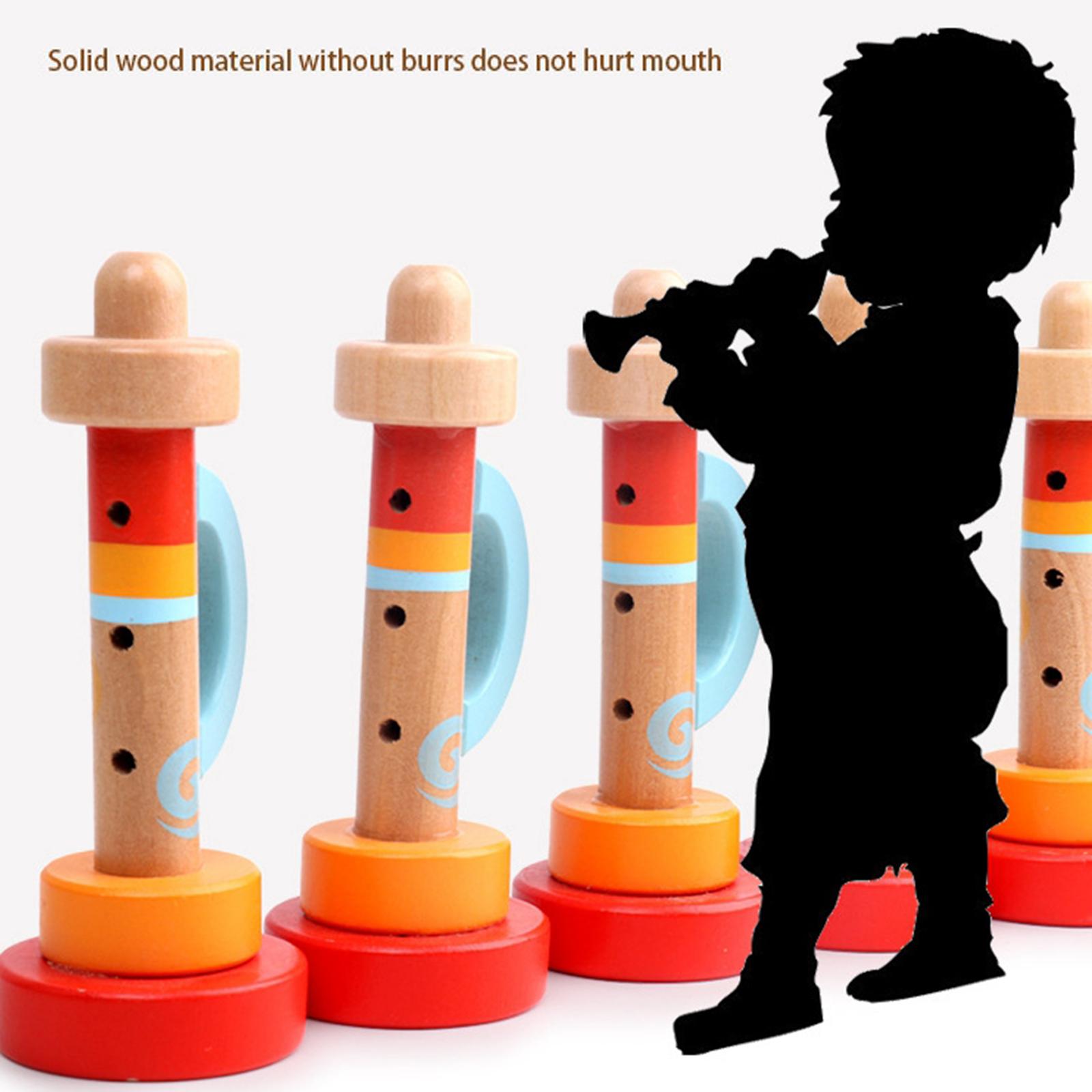 Children Wooden Trumpet Bugle  - огляд і ціна Musical Instrument Bugle