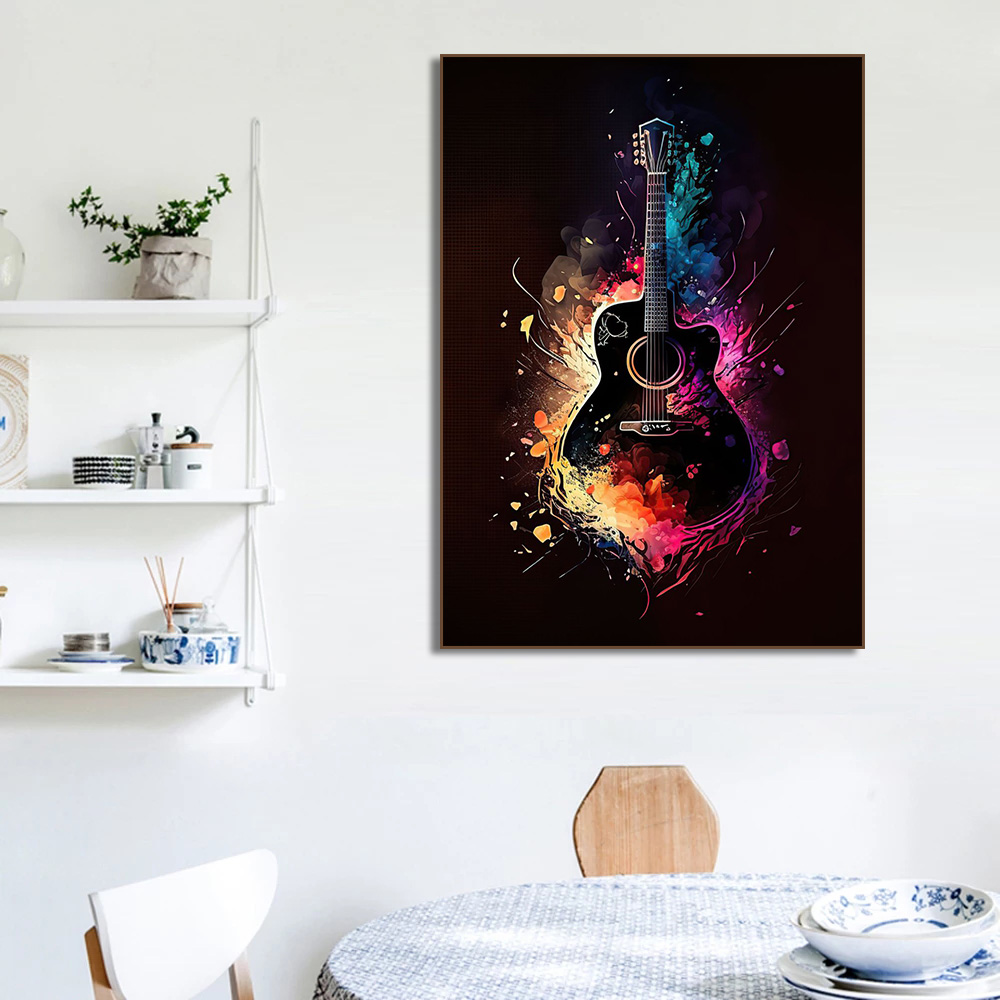 Music Instrument Guitar Waterc - огляд і ціна Picture Of Musical Instrument