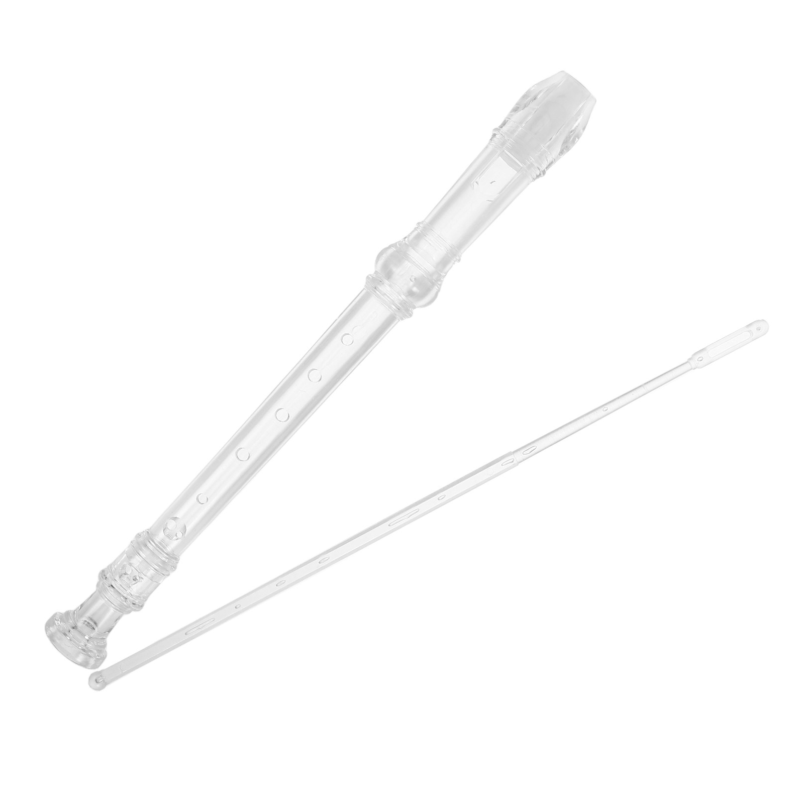 1Set 8-Hole Transparent Sopran - огляд і ціна Soprano Recorder Plastic