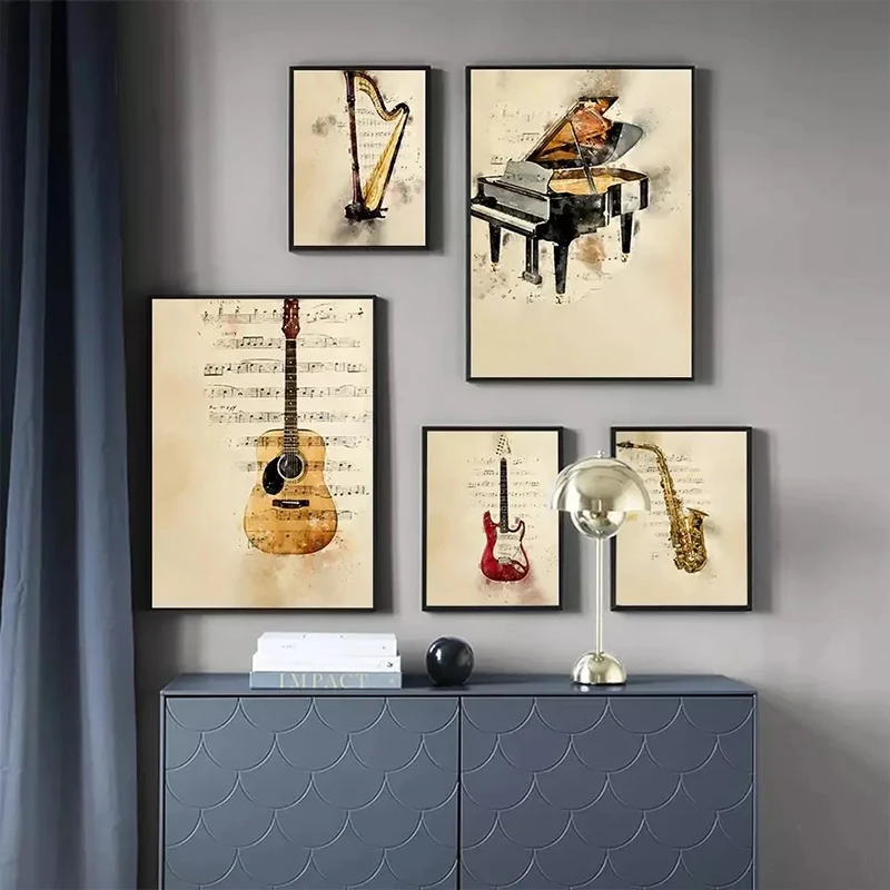 Musical Instrument Piano Guita - огляд і ціна Picture Of Musical Instrument