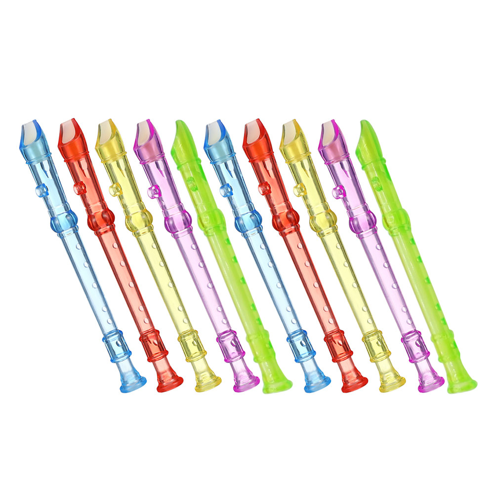 10Pcs Lightweight Portable 6-H - огляд і ціна Soprano Recorder Plastic