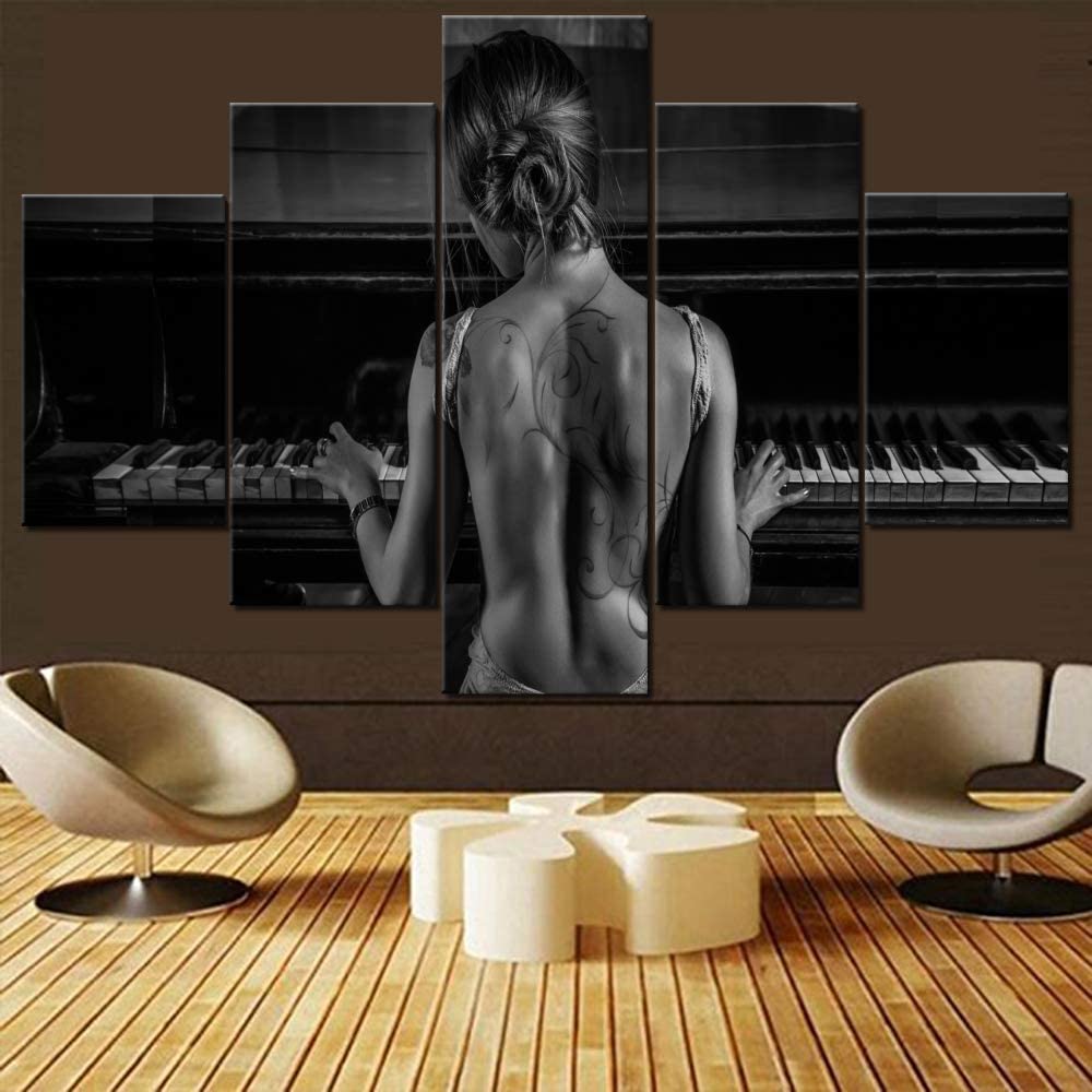Unframed 5Pcs Musical Instrume - огляд і ціна Picture Of Musical Instrument