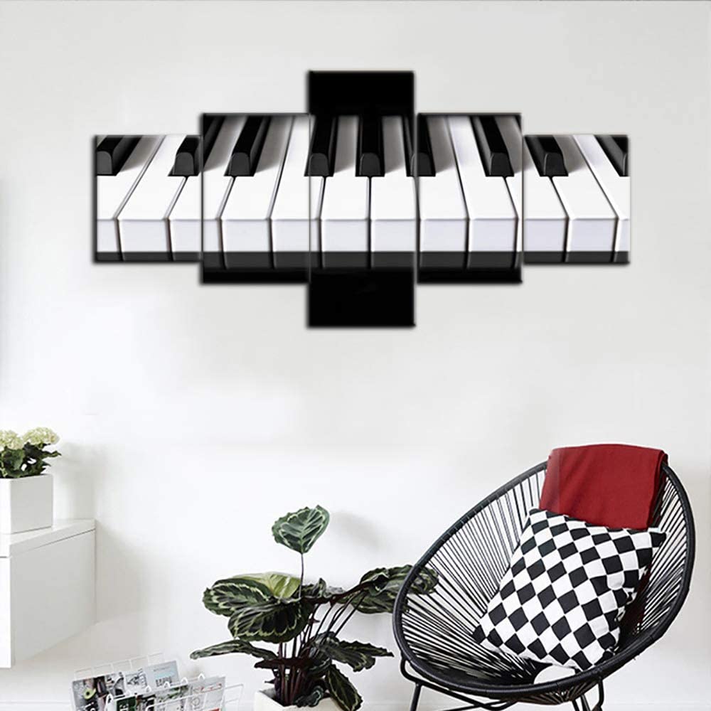 Unframed 5Pcs Musical Instrume - огляд і ціна Picture Of Musical Instrument