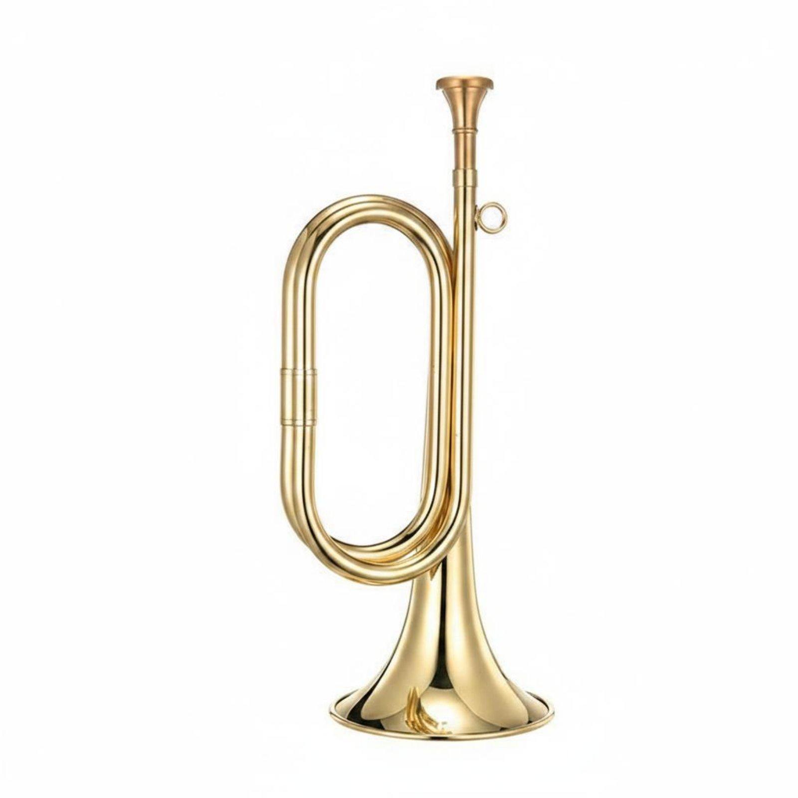 Brass Musical Horn Portable Ca - огляд і ціна Musical Instrument Bugle