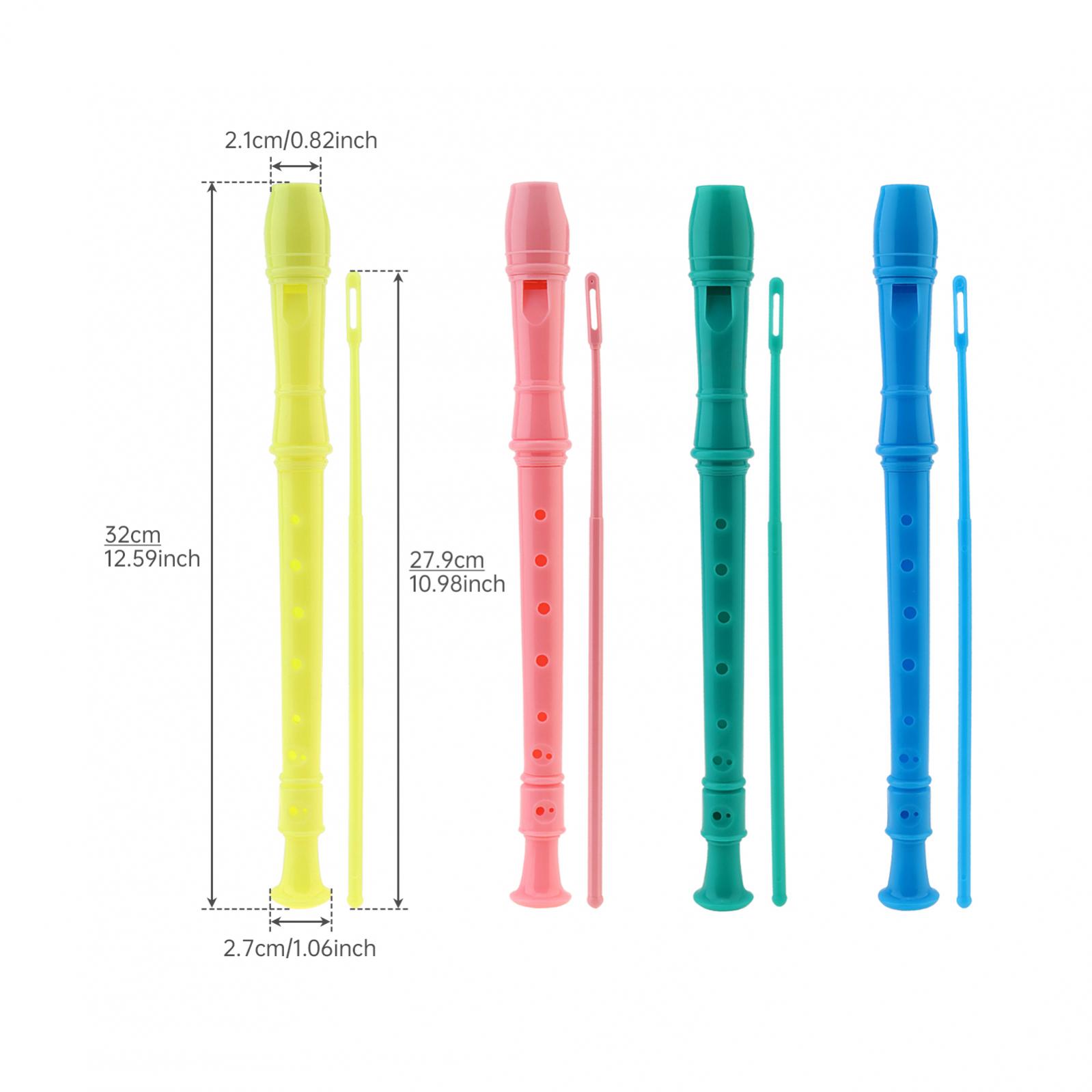 4 Packs ABS Plastic Key C Germ - огляд і ціна Soprano Recorder Plastic