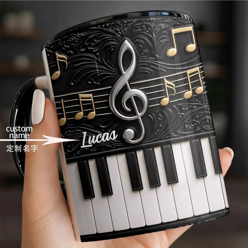 Personality Piano Ceramic Mug  - огляд і ціна Musical Instrument And Names