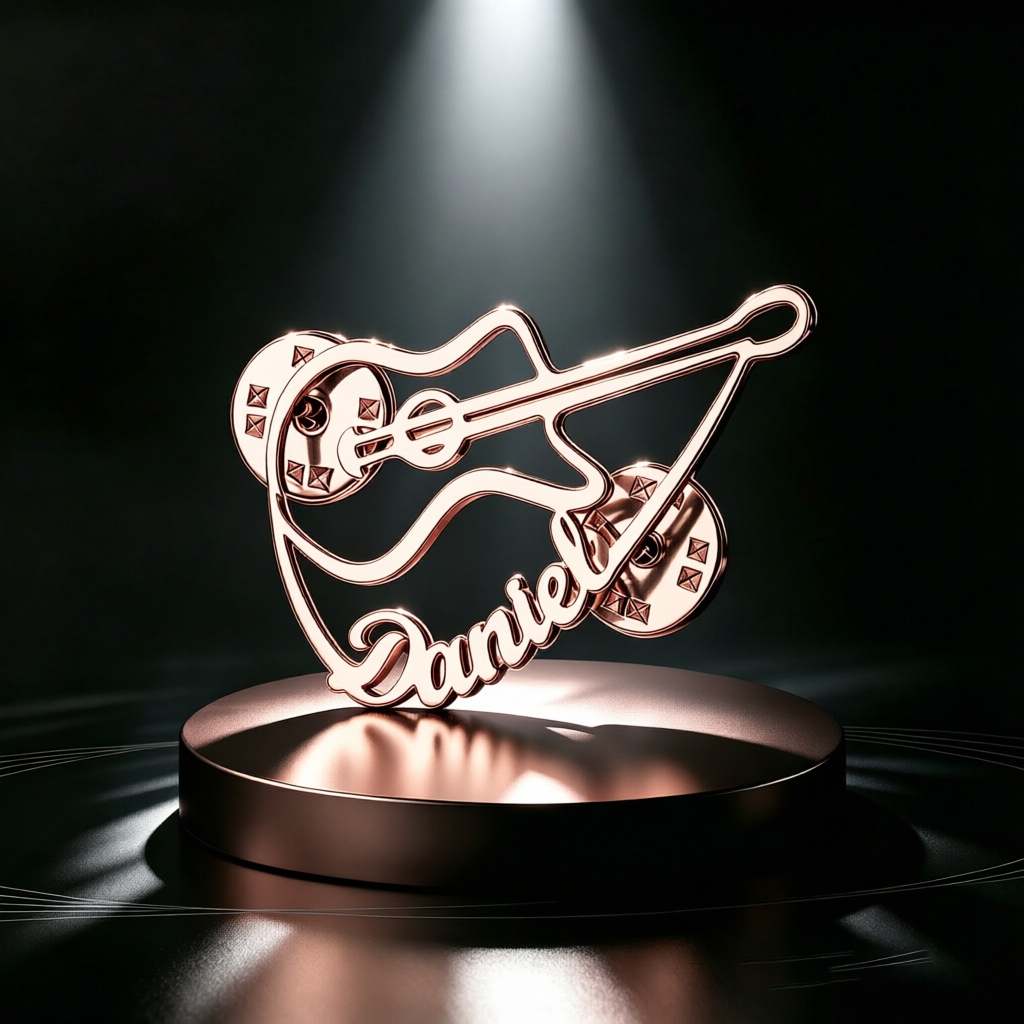 Personalized Violin Brooch Cus - огляд і ціна Musical Instrument And Names