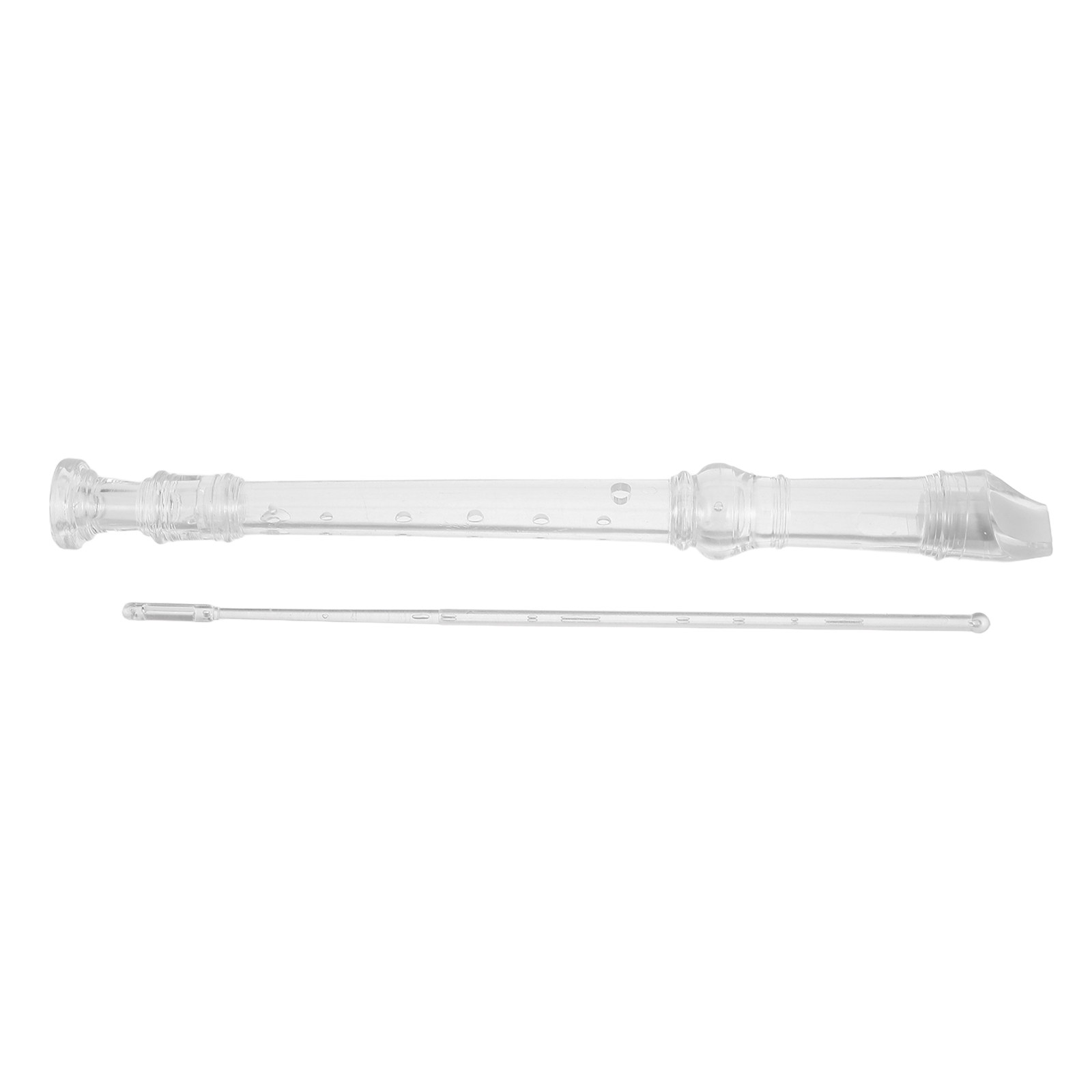 1Set 8-Hole Transparent Sopran - огляд і ціна Soprano Recorder Plastic