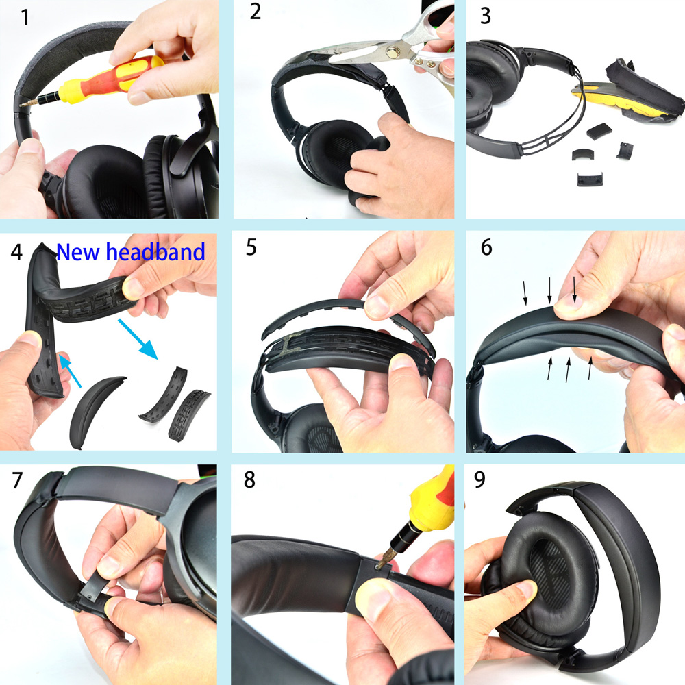 Removeable Headband For Bose Q - огляд і ціна Bose Headphone Qc45