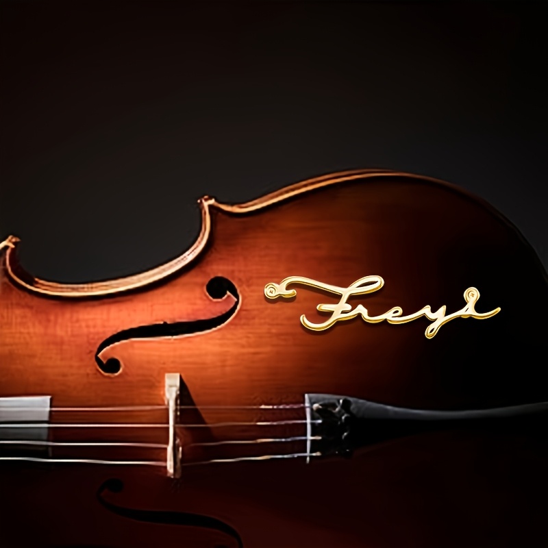 [Custom] Decorative nameplates - огляд і ціна Musical Instrument And Names