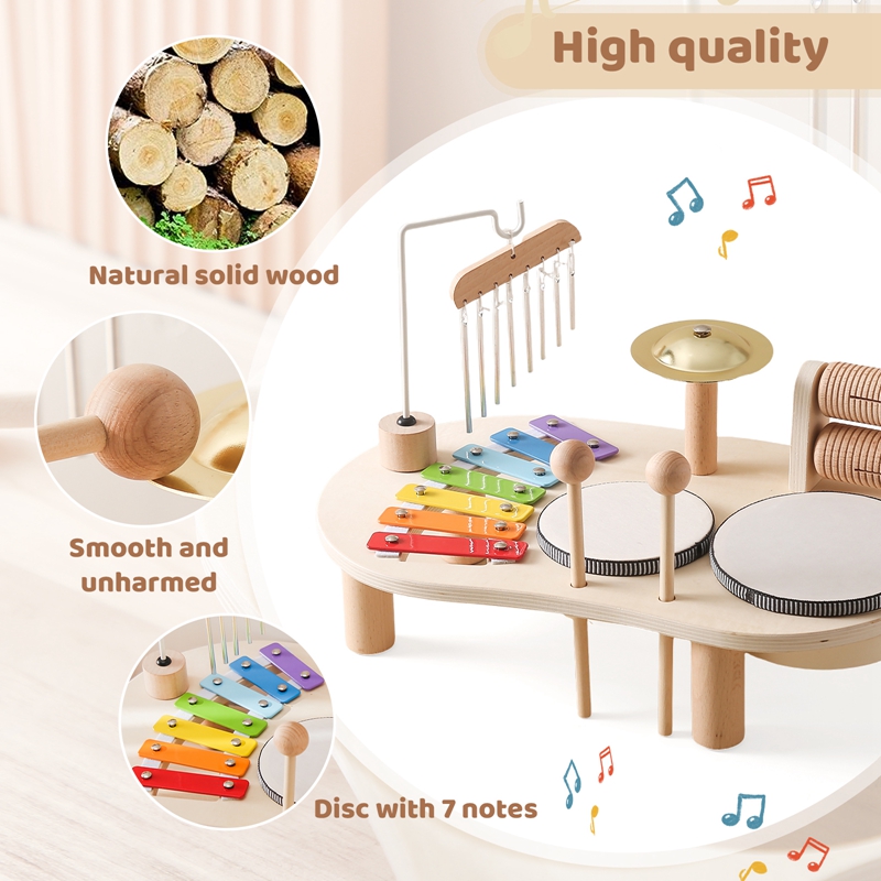 Baby Educational Toys Wooden A - огляд і ціна Musical Instrument Harmonium