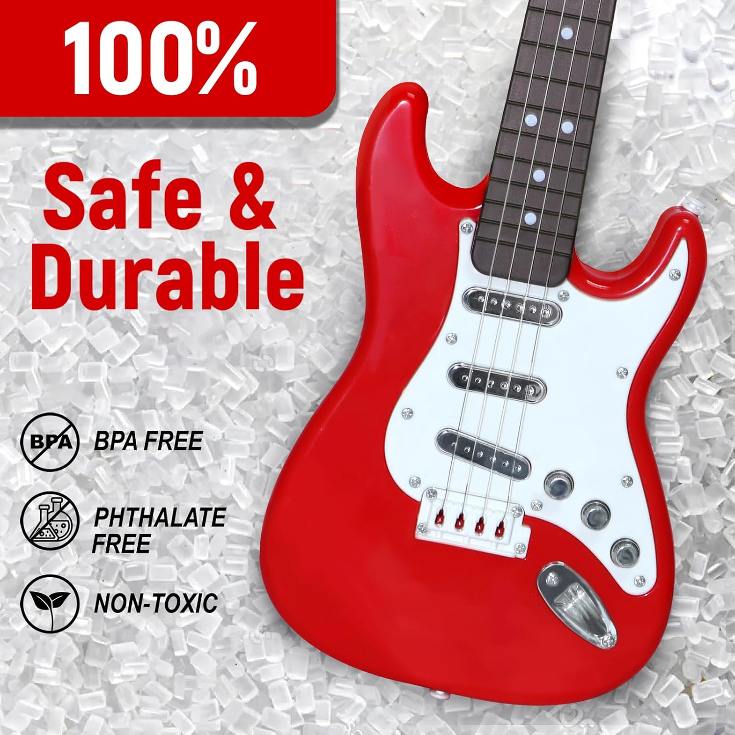 Kids Electric Guitar Toy - 4-S - огляд і ціна Musical Instrument Harmonium