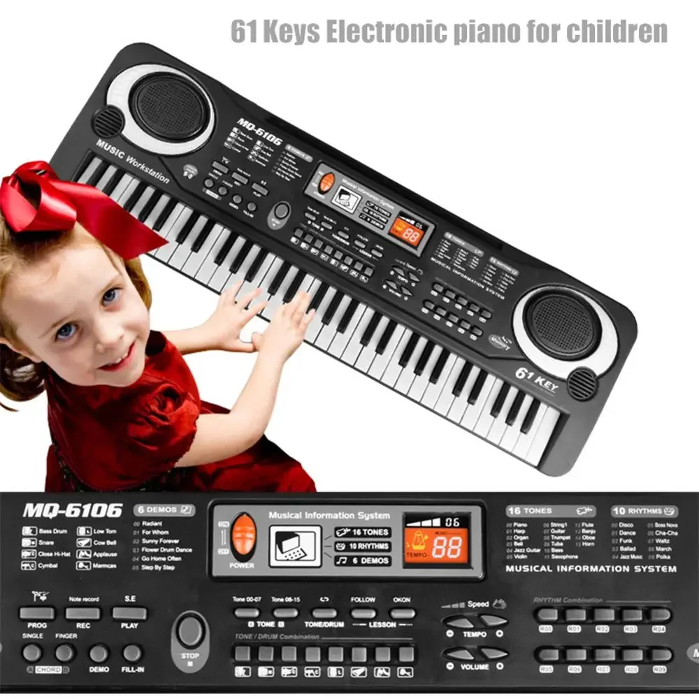 Kids Electronic Piano Keyboard - огляд і ціна Musical Instrument Harmonium